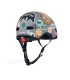 Casco Micro Sticker con luz