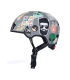 Casco Micro Sticker con luz