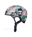Casco Micro Sticker con luz
