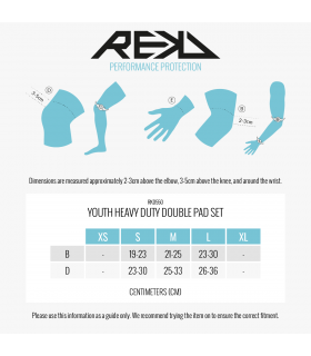 Protecciones Pack 3 REKD Shield Niños/Adulto