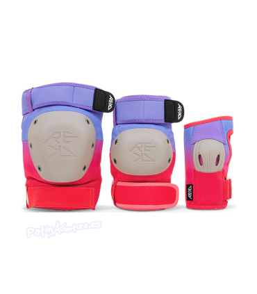 Protecciones Pack 3 REKD Roja /Morada Niños/Adulto