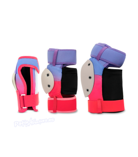 Protecciones Pack 3 REKD Roja /Morada Niños/Adulto