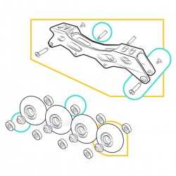 Patines Freeskate FR2 80mm Morado Adulto
