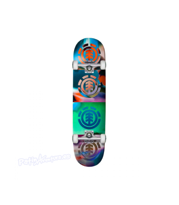 Skateboard Completo Montado Element Quadrant Flowers 8"¨