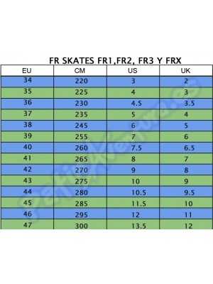 Patines Freeskate FR1 80 2026 Negro Adulto