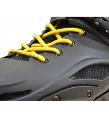 Patín Línea Freeskate Rollerblade RB 80 Negro/Amarillo Adulto