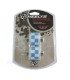 Ruedas Heelys Fats Check Blanca/Azul