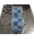 Ruedas Heelys Fats Check Blanca/Azul