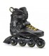 Patín Línea Freeskate Rollerblade RB 80 Negro/Amarillo Adulto