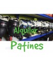 alquiler patines 2/3h