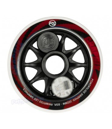 Ruedas Powerslide Graphix Colorfull 100mm 85A