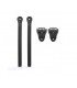 Cierre Carbon Spider + Buckle Seba Set 2 Unidades