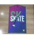 Funda Portatrajes Para Maillot Silver Swan Skate Roller Azul/Violeta/Fucsia