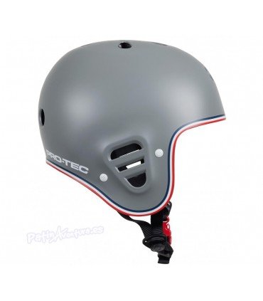 Casco Pro Tec Fullcut Certified Gris Adulto