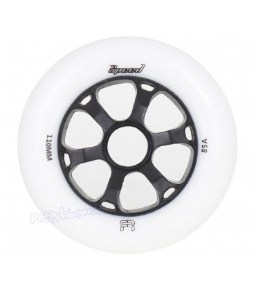 Ruedas Freeskate FR Speed 110mm 85A Blanca