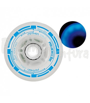 Ruedas con luz Led Fothon Chill Azul PS