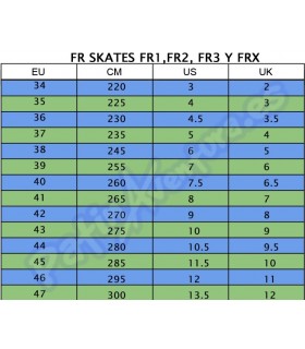 Patines Freeskate FR3 310 Negro Adulto