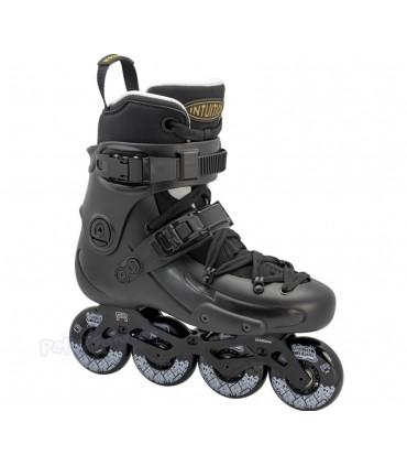 Patines Freeskate FR1 80 Deluxe Intuition Negro Adulto