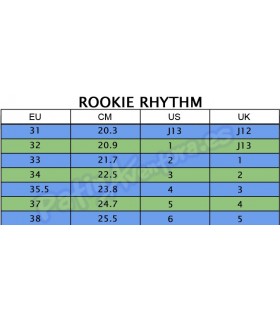 Patines Quad Rookie Rollerskates Rhythm Niñas