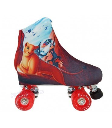 Funda Cubre Patines Quad Artístico Silver Swan