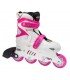 Patines Seba Junior Blanco/Rosa Niños Niñas