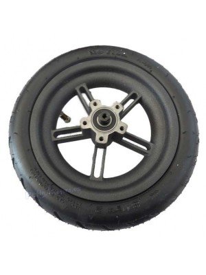 Rueda Trasera Completa 8" x 1/2" Neumático + Cámara + Llanta Para Patinete Eléctrico