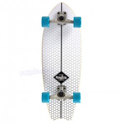 Surf skate Carver Mindless Fishtail Blanco 29.5" x 9.75"