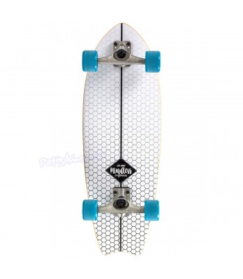 Surf skate Carver Mindless Fishtail Blanco 29.5" x 9.75"