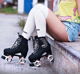 Quad de 4 ruedas: patines tradicionales para usos urbanos actuales (3)